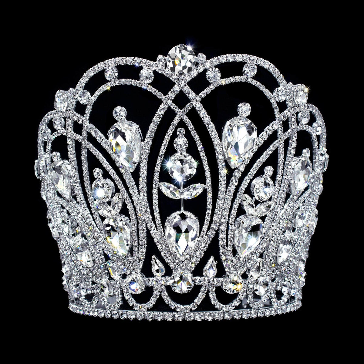 17375 The Bliss Tiara with Combs 6" (Limited Supply)