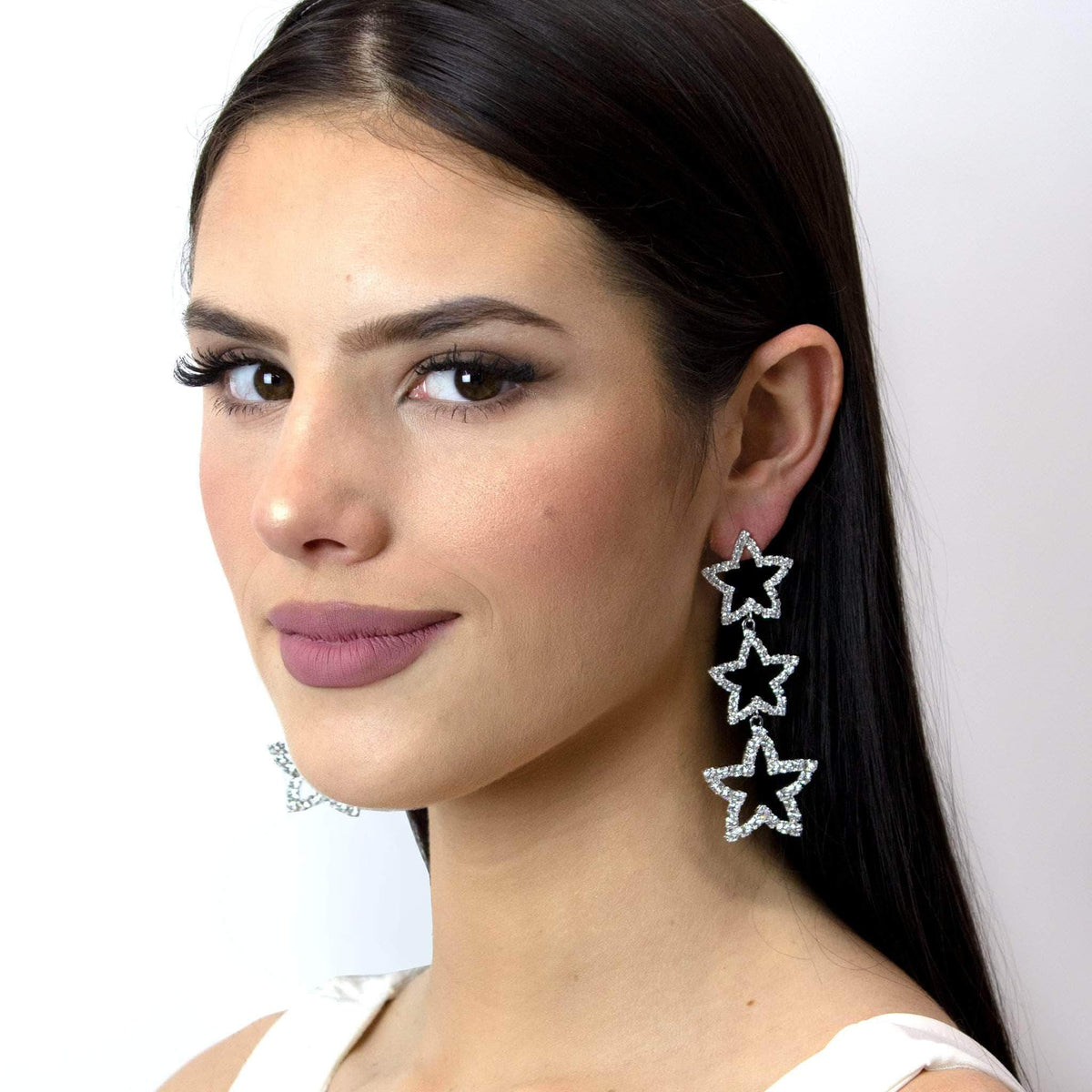 Giant on sale star earrings