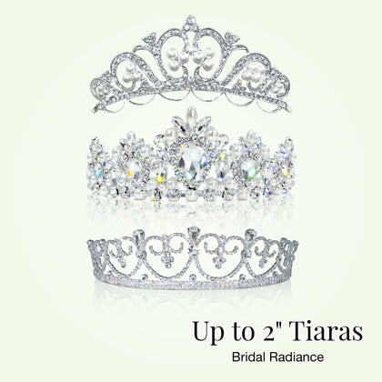 Bridal Tiaras up to 2" Tall