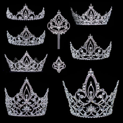 Pageant Tiara & Crown Groups - Designs coming in Multiple Sizes