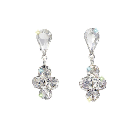 #12712 - Small Chaton Drop Earrings