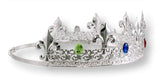 King's Crown #13082 - Silver Men's Crowns and Scepters Rhinestone Jewelry Corporation