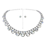 #17525 - Radiant Crystal Elegance Necklace and Earring Set