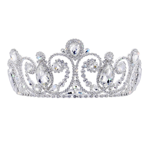 #17595 - The "Eloise" Tiara with Combs - 3.25"