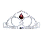 #17615 - The Debut Tiara - 2" Tall with combs Tiaras up to 2" Rhinestone Jewelry Corporation