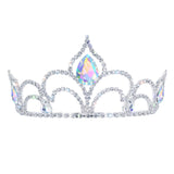 #17614- The Amour Tiara with Combs - 3" Tall