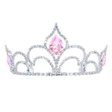 #17614- The Amour Tiara with Combs - 3" Tall