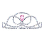 #17615 - The Debut Tiara - 2" Tall with combs Tiaras up to 2" Rhinestone Jewelry Corporation