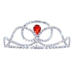 #17615 - The Debut Tiara - 2" Tall with combs Tiaras up to 2" Rhinestone Jewelry Corporation