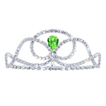 #17615 - The Debut Tiara - 2" Tall with combs Tiaras up to 2" Rhinestone Jewelry Corporation