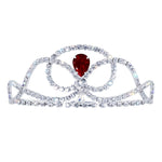 #17615 - The Debut Tiara - 2" Tall with combs Tiaras up to 2" Rhinestone Jewelry Corporation