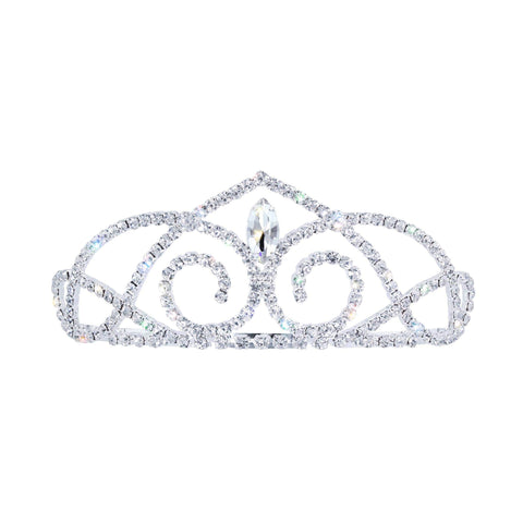 #17626 - Jasmine Tiara with Combs - 2"