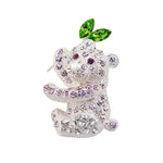 Free #5440-BEAR Pave Teddy Bear Pin (Limited Supply) Pins - Fashion Rhinestone Jewelry Corporation