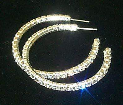 Rhinestone Dance Earrings Wholesale hoop earrings hoop earrings